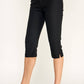 Capri Pants With Slide Slit Hem