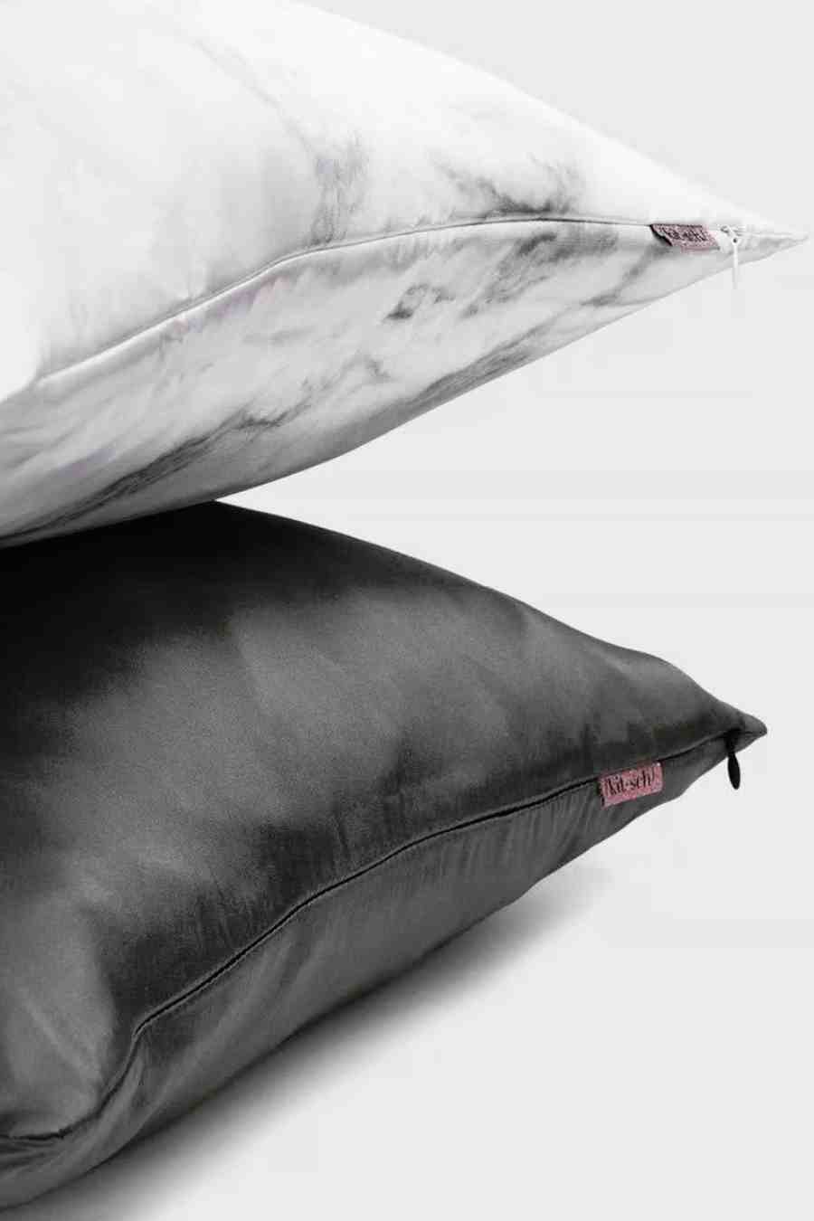 Satin Standard Pillowcase Charcoal 1pc