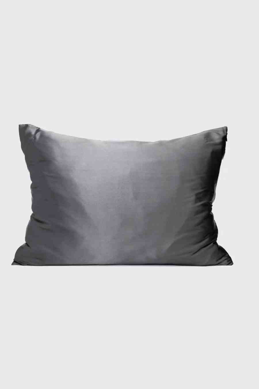 Satin Standard Pillowcase Charcoal 1pc