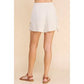 High Waist Shorts with Cargo Buckle Pockets