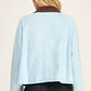 Denim Contrast Collar Jacket