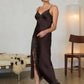 Satin Lace Cami Dress