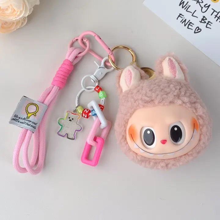 Labubu Plush Keychain