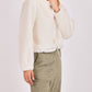 Fuzzy Adjustable Hem Knit Top