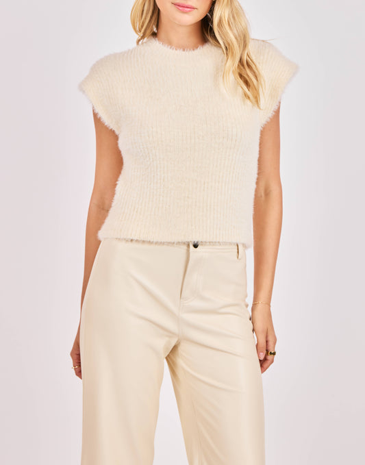 Feather Yarn Sweater Tank