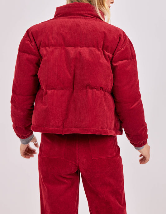 Corduroy Puffer Jacket