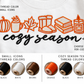 Cozy Season – Custom Embroidered Fall Sweatshirt