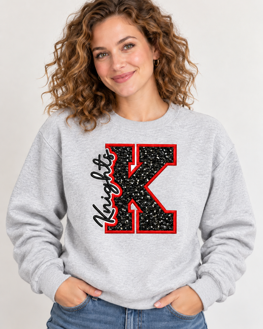 Triad Knights Varsity Letter – Custom Embroidered School Spirit