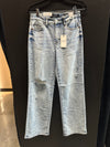 High Waisted Destroy 90's Straight Jeans