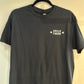 EVILLE TIGERS White on Black Tee
