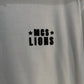 MCS LIONS Black on White Tee