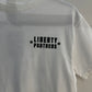 LIBERTY MIDDLE SCHOOL PANTHERS Black on White Tee