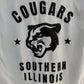 SOUTHERN ILLINOIS COUGARS Black on White Tee