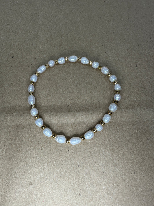 Waterproof Elastic Beaded Bracelet