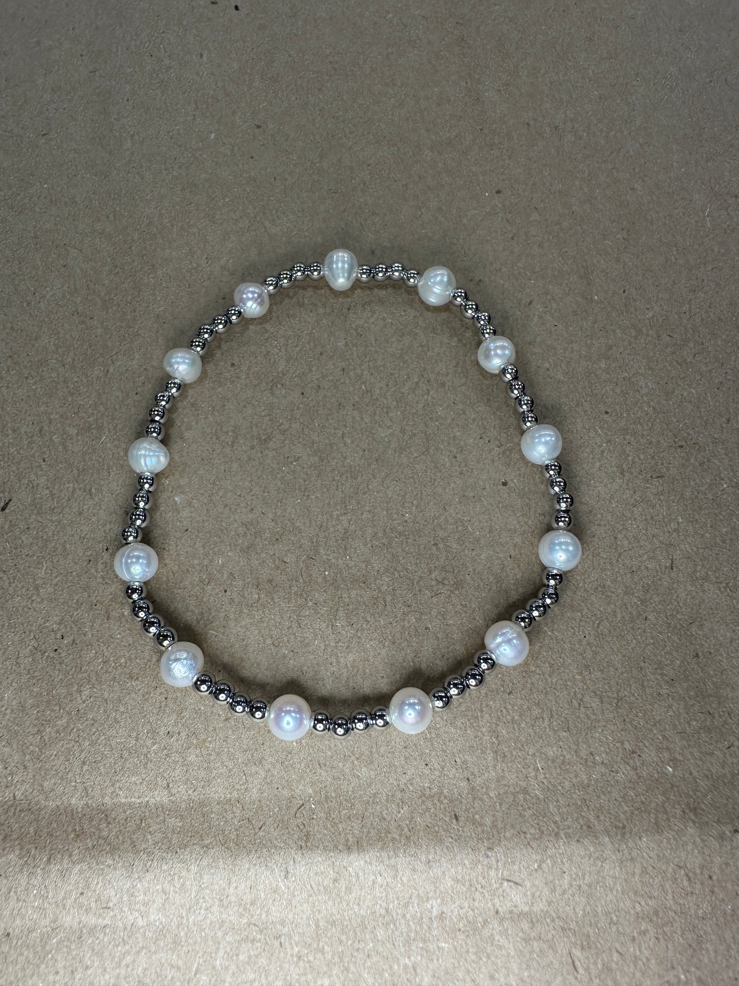 Waterproof Elastic Beaded Bracelet