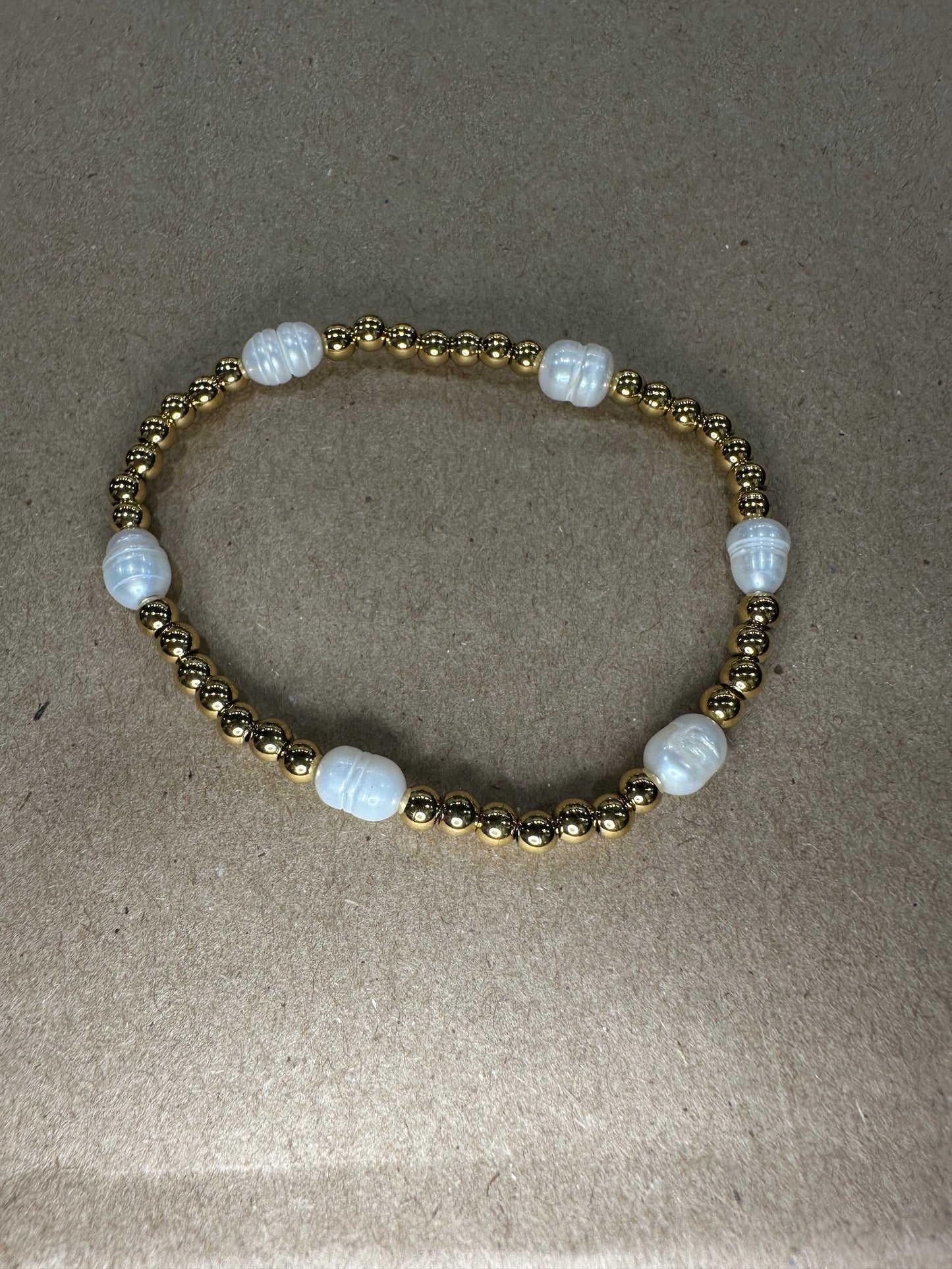 Waterproof Elastic Beaded Bracelet