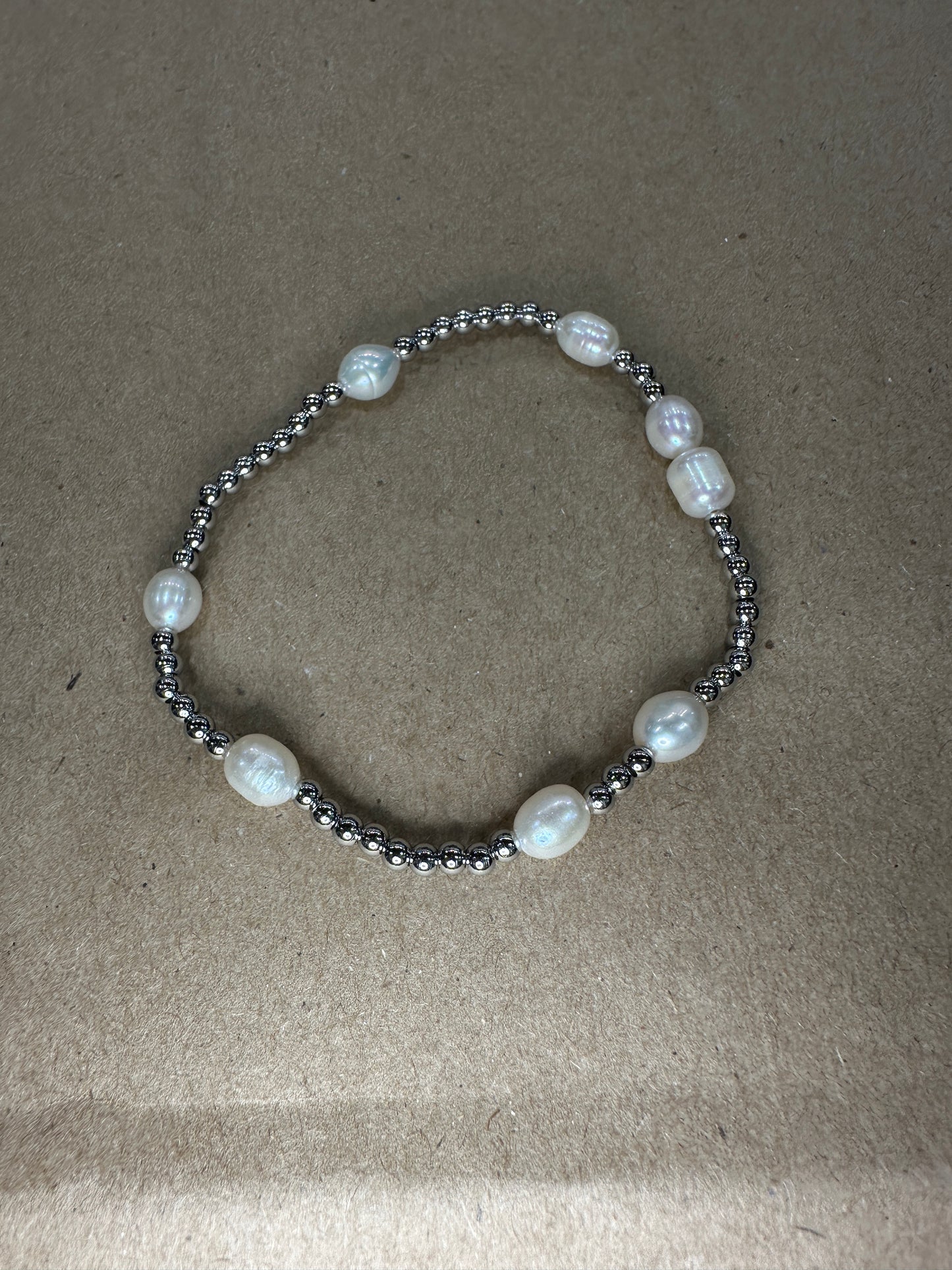Waterproof Elastic Beaded Bracelet
