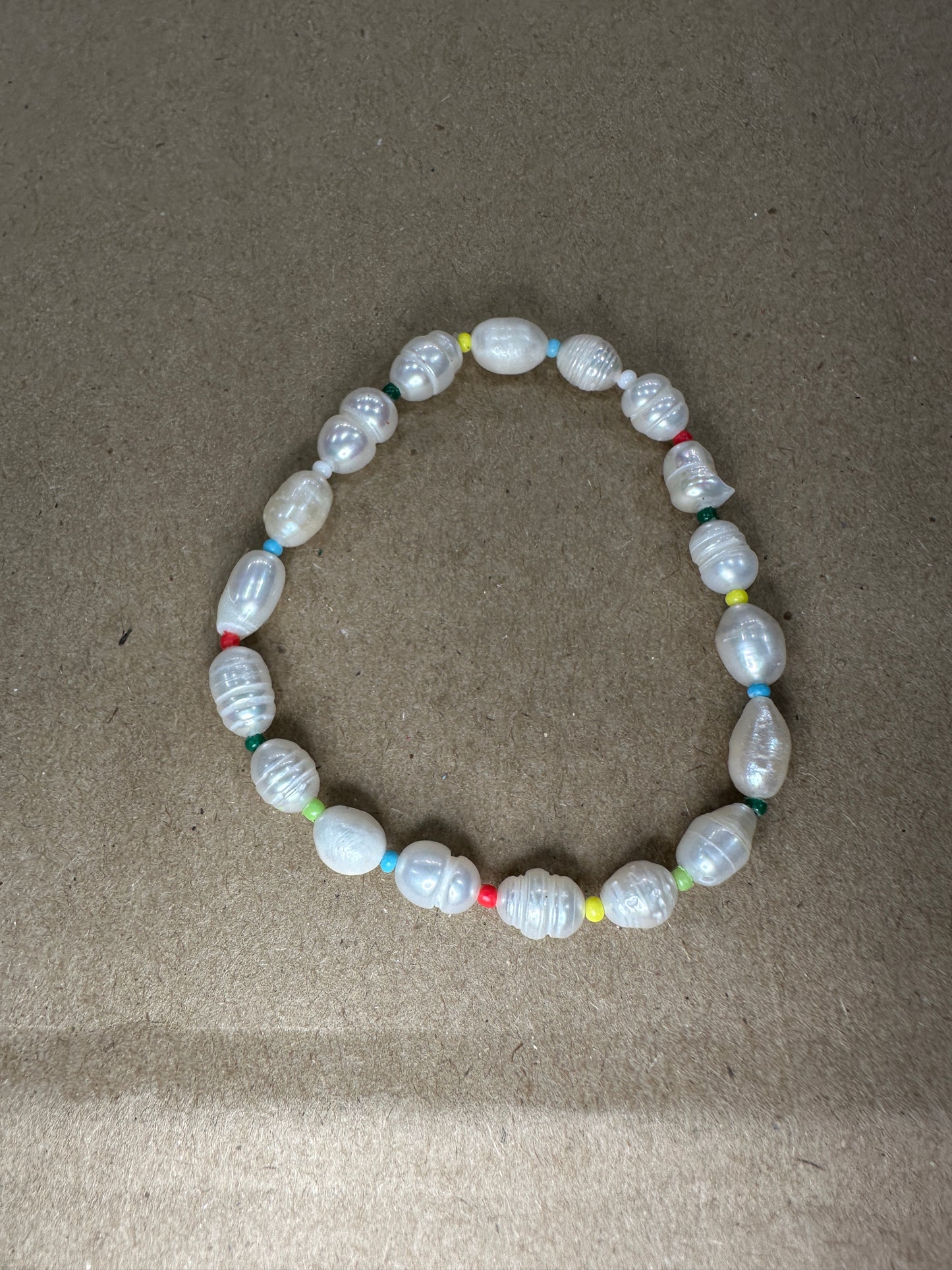 Waterproof Elastic Beaded Bracelet