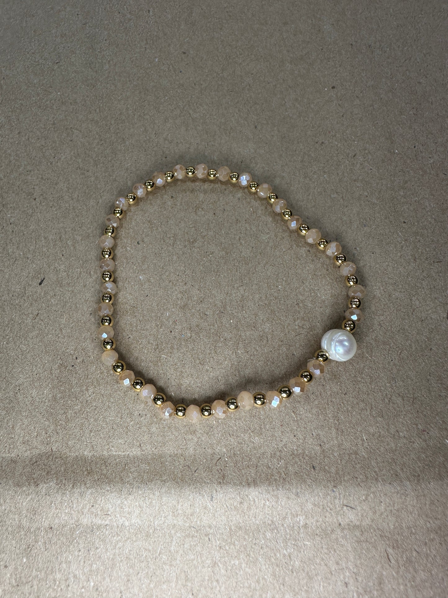 Waterproof Elastic Beaded Bracelet