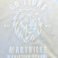 MCS LIONS White on White School Crew