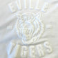 EVILLE TIGERS White on White Crewneck