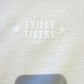 EVILLE TIGERS White on White Crewneck
