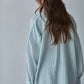 Woven Cotton Striped Button Up Shirt