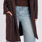 Marceau Houndstooth Coat