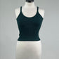 Seamless Ribbed Tank with Inner Padded Lining