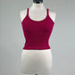 Seamless Ribbed Tank with Inner Padded Lining
