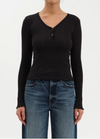 Everyday V/neck Henley Long sleeve