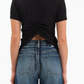 Soul Ties Ruched Back Tshirt