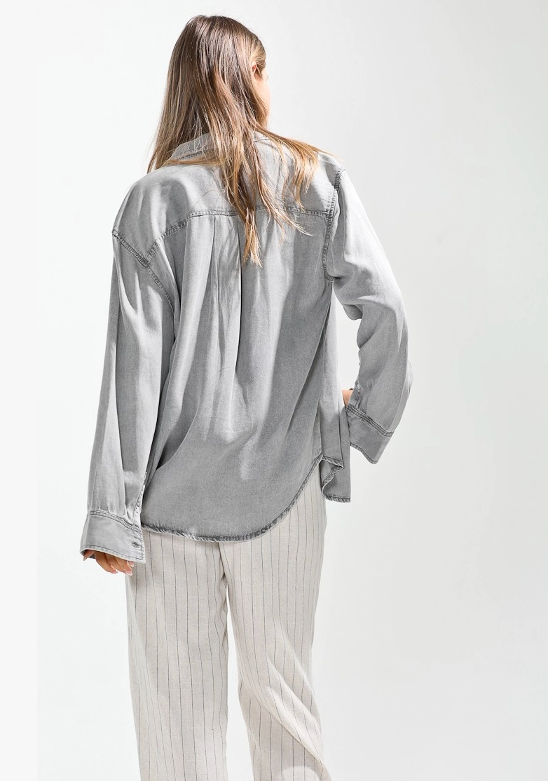 Washed Out Button Down Lyocell Shirts