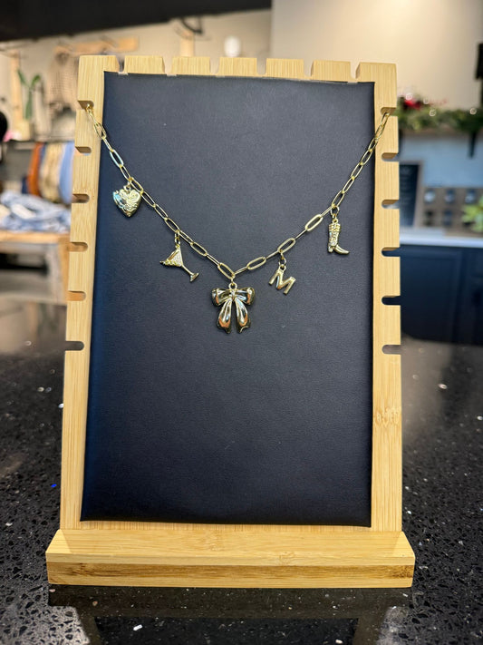 Customizable Charm Anklet
