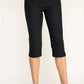 Capri Pants With Slide Slit Hem