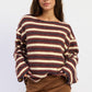 Oversized Striped long Sleeve Tee