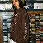 HORSE Graphic Reversible Mock-Neck Sweatshirt