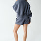 CloudWalk Balloon Sleeve Fleece Crewneck