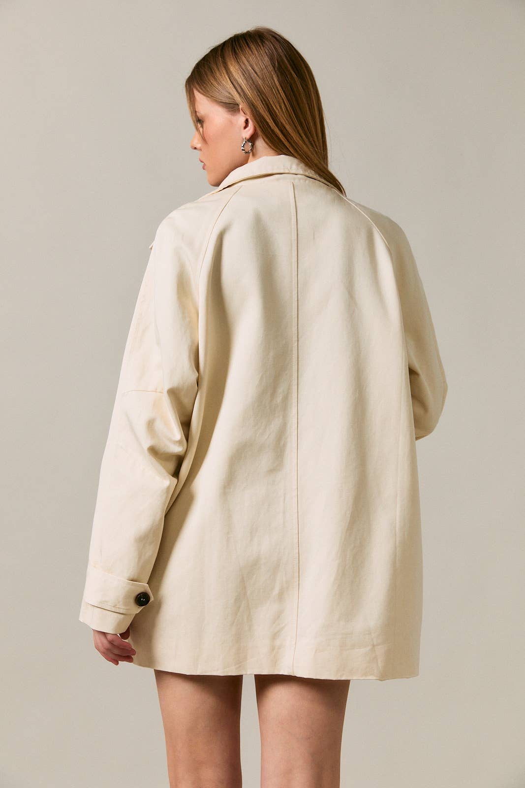 Oversized High Neck Jacket