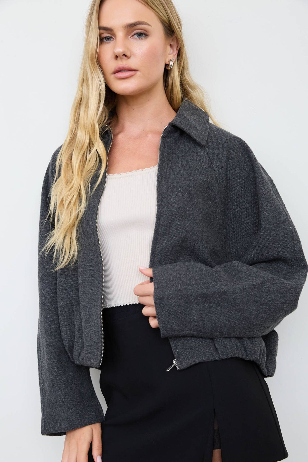 The Slate Zip-up