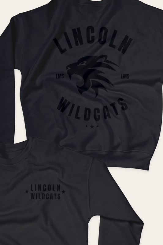 LINCOLN MIDDLE SCHOOL WILDCATS School Crewneck