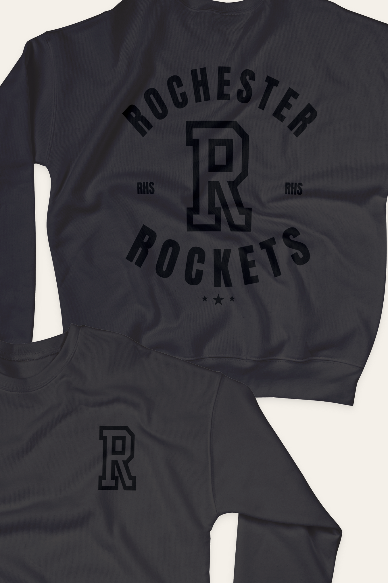 ROCHESTER ROCKETS School Crewneck