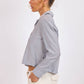 Glacier Glow Rhinestone Cropped Shirt