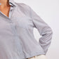 Glacier Glow Rhinestone Cropped Shirt