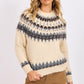 Montana Sky Fair Isle Sweater