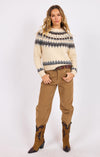 Montana Sky Fair Isle Sweater