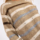Multi Stripe Rhinestone Sweater