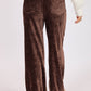 Stretch Velour Five Pocket Pants