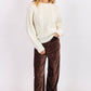 Stretch Velour Five Pocket Pants