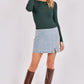 Boat Neck Knit Top